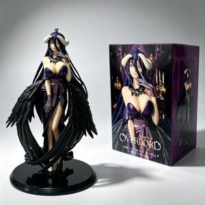 18cm/7.09in 애니메이션 오버로드 피규어 알베도 파티 드레스  액션 피규린 PVC 데스크탑 장식  모델