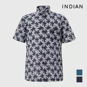 인디안 INDIAN 알로하 프린트 반팔셔츠_MITNSYM4211 1111960