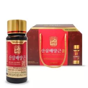 광동 산삼배양근 진 귀한삼 선물세트 부모님 명절 건강 선물 건강드링크 10개입, 1개