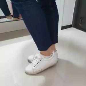 [늘솜]여성용 골지 발목 덧신 양말 화이트 페이크삭스 발등양말 (15318276)