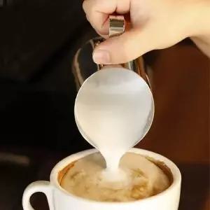 1000ml 우유거품기 휘핑기 거품기 블랙 스팀피쳐 우유