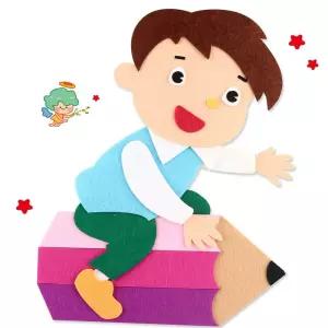 장식 7000 펠트 연필타는남아