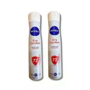 니베아 데오드란트 스프레이 드라이 콤포트 200ml 2개