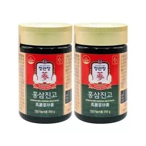 [쇼핑백포함] 정관장 홍삼진고 250g 2개 / WJ [유통기한 27년 12월]