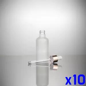 15ml x10개 스포이드유리병 휴대용 화장품소분용기