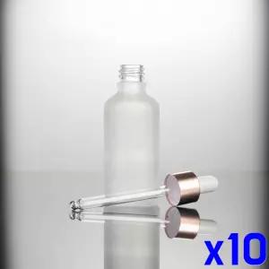 30ml x10개 휴대용 스포이드유리병 화장품소분용기