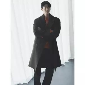 [지이크]빅라펠 오버핏 더블 코트 (FJLAX7352)