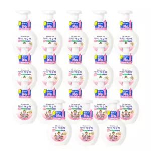 250ml 아이깨끗해용기 레몬향 손세정제 18개 유아핸드워시 거품비누 핸드워시
