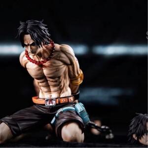 13cm 원피스 애니메이션 피규어 Portgas D Ace Execution 입상 Pvc 동상 액션 수집 모델 인형 Decoretion T