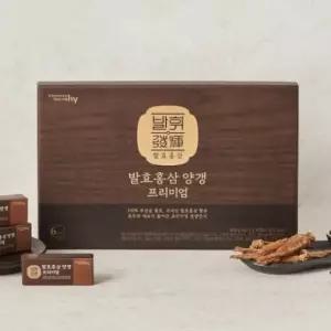 발효홍삼양갱 한국야쿠르트 프리미엄 X 발휘 (40g (쇼핑백동봉) 15개)