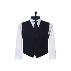 [지이크]W100 트윌 5버튼 정장 베스트 (PJVAH3005)