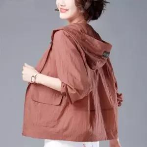 은창 후드 바람막이 베이직 집업 라벨 아노락 점퍼