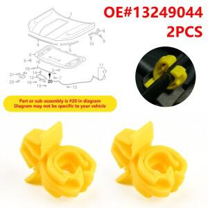 Opel Corsa D E 고정 홀더 스토퍼 리벳 패스너 후드 스트럿 프로펠러로드 리테이너 교체 용 2X 보닛 케이블