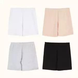 왕 프리미엄 면스판 스판 속바지 몰 3부 몰