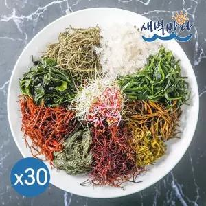 갤러리아 해초야 9해조 8g x 30봉 국산 9가지 매일해초샐러드 꼬시래기 SE9830