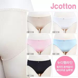[보리보리/제이코튼]노라인팬티 퀸스누디팬티 1매 햄팬티