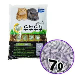 (라벤더 1박스) 타비 두부두부 모래(라벤더)7L x 6개(1박스)/고양이모래/두부모래/고양이두부모래/천연재료