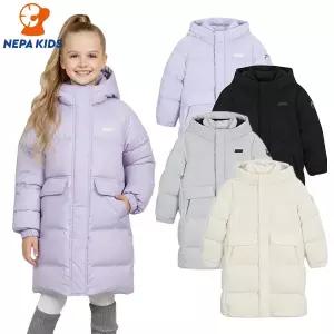 NEPA KIDS 네파키즈 공용 무브온 덕다운 롱자켓 KLF2001