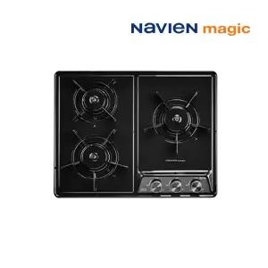 경동 나비엔매직 빌트인 3구 가스레인지 쿡탑 교체 설치 GRB-7003