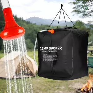 캠핑 물주머니 휴대용 야외 샤워기 차박 비닐 워터백 40L