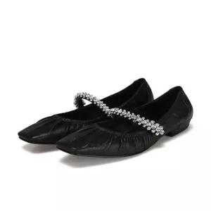 바바라 큐빅스트랩 메리제인 플랫 BBF132BK 974888