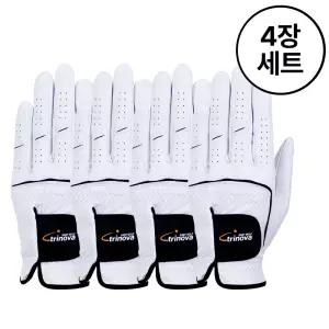 [트리노바]올양피 골프장갑 4장세트 남성용(한손)_T216