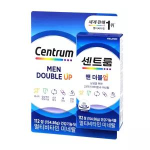 센트룸 맨 더블업 멀티비타민 미네랄 남성 영양제 112정