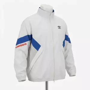 엄브로 팝러쉬 컬러블럭 스탠넥 바람막이 자켓 WHITE UR123CJK34 WHT0