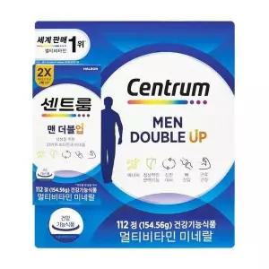 [셀러허브][코스트코] 코스트코 센트룸 맨 더블업 남성용 멀티비타민 미네랄 112정 (S30099519)