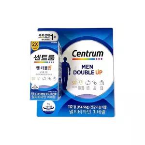 센트룸 포 맨 더블업 멀티비타민 112정 1개