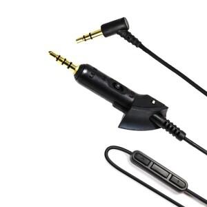 보스호환 Quiet Comfort 15 QC2 오디오 헤드폰용 교체 케이블 iphone 호환용 Controltalk 포함 코드