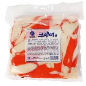 게살 수산가공식품 한성 맛살 크래미 H 1KG 수앤서1