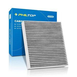 PHILTOP 헤파 캐빈 에어 필터(활성탄 포함) CF10140 닛산 알티마 센트라 무라노 맥시마 미쓰비시 아웃랜더 아웃랜더 스포츠 랜서 이클립스 크로스 PHEV와 호환 가능