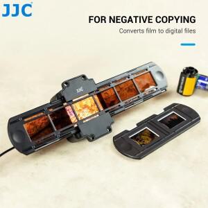 JJC 35mm 네거티브 필름 스캐닝 복사 LED 라이트(홀더 포함) 10단계 조절 가능  오래된  디지털로 변환