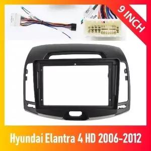 현대 Elantra/Avante(HD) 2006-2010 자동 스테레오 CD/DVD 대시 마운트 트림 패널 근막용 차량용 라디오