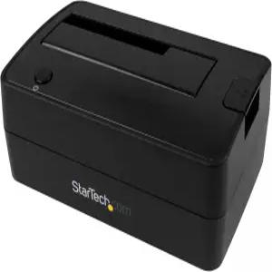 StarTech.com 싱글 베이 USB 3.1-SATA 하드 드라이브 도킹 스테이션 3.1 10Gbps 독 외장 2.5/3.5인치 III