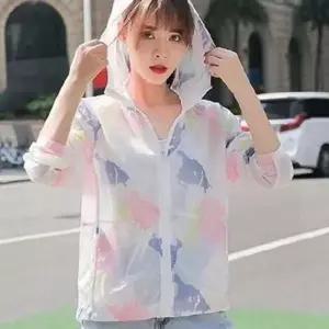 여자 여름 여성 점퍼 집업 아우터 후드 바람막이 루즈핏 루즈핏 여름 후드 여름