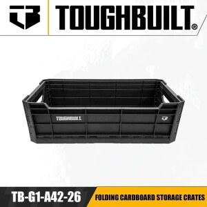 공구 파우치 TOUGHBUILT TB G1 A42 26 Folding Cardboard Storage Crates Organizer Uncovered Laminated Tool Frame Accessories