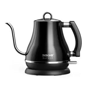 키친아트 라팔 브린 드립포트 KK-D125W 블랙 스텐 전기 핸드드립 1.2L 커피포트