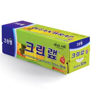 크린랩 15cm x 30M 일회용랩 비닐랩 크린？N/위생팩/냉동/위생/롤백/롤팩/롤비닐/크린/지퍼백/비닐백/일회용