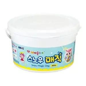 아모스 아이클레이 스노우매직 400g