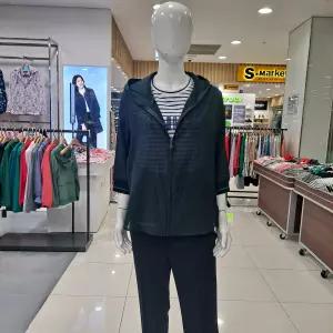 [피에이티]니트배색  후드점퍼  1L41303-3_US
