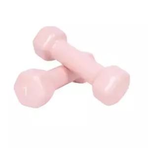 아이워너 뷰티 육각 덤벨 아령 1kg 코랄핑크 2개