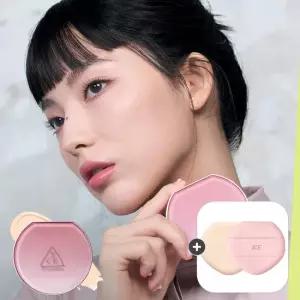 [3CE] 핏팅 메쉬 커버 쿠션 (증정 핏팅 쿠션 퍼프 2개)