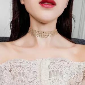 스팽글 글리터 초커 목걸이 SL-1004055