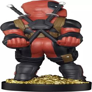정교한 게임 마블 데드풀 후방 뷰 - 오리지널 휴대폰 및 컨트롤러 홀더 디바이스 스탠드 케이블 가이