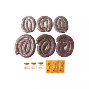 려강모둠순대 (찰순대 500g x 3 + 고기순대 300g x 3)
