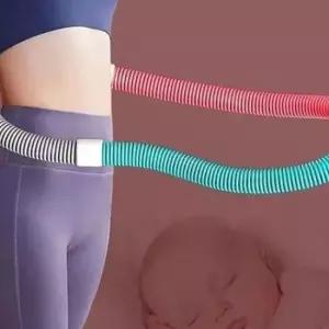 실내운동 허리 다리 가슴 스프링 훌라후프 무소음