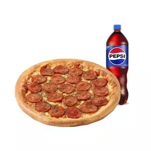 (미스터피자) 페퍼로니플러스L+콜라1.25L