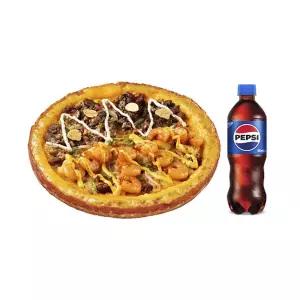 (미스터피자) 새우천왕M+콜라500ML